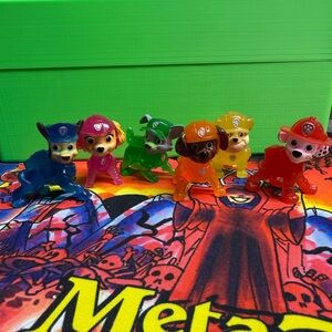 Paw Patrol Mini Rescue Team Action Figures Set